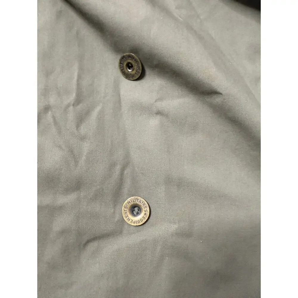 Carol Cohen Drizzle Trench Coat Vintage Jacket Size 12 USA